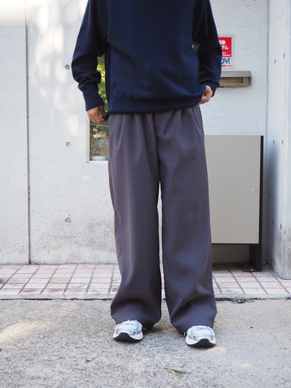 TOZAOU トザオウ Doorman Pants C.GRAY グレー チャコール TOZ-26AW-PA0002 トラウザー パンツ スラックス ポリエステル イージーケア ドアマンパンツ 26AW 愛知県 名古屋 丸の内 セレクトショップ THIRD PLACE サードプレイスト