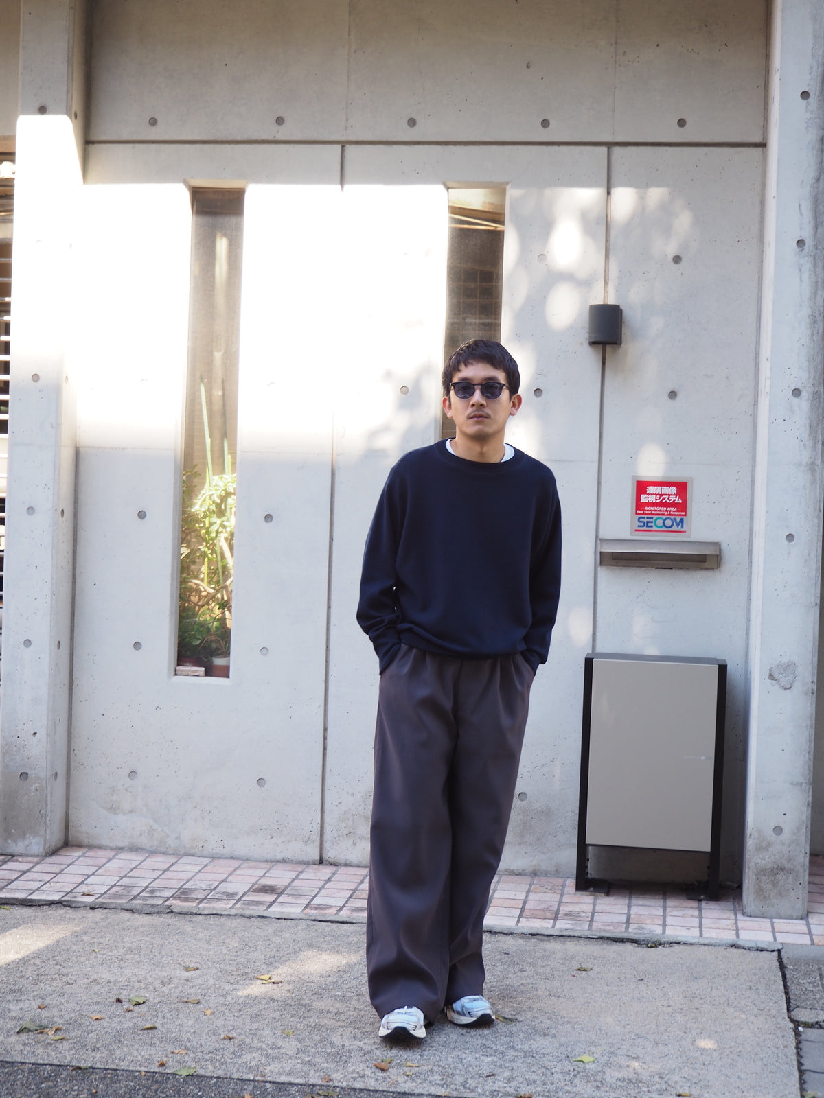 TOZAOU トザオウ Doorman Pants C.GRAY グレー チャコール TOZ-26AW-PA0002 トラウザー パンツ スラックス ポリエステル イージーケア ドアマンパンツ 26AW 愛知県 名古屋 丸の内 セレクトショップ THIRD PLACE サードプレイスト