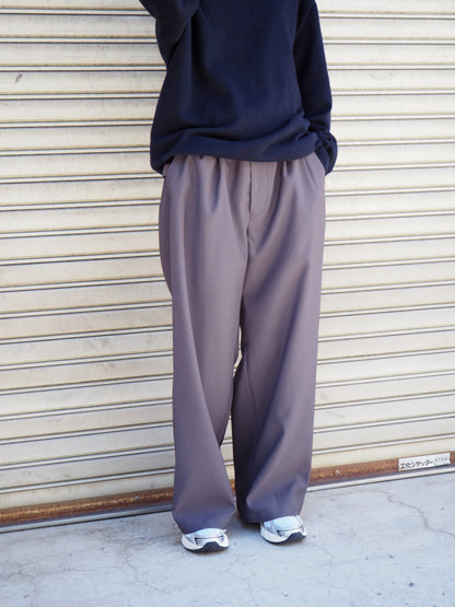 TOZAOU トザオウ Doorman Pants C.GRAY グレー チャコール TOZ-26AW-PA0002 トラウザー パンツ スラックス ポリエステル イージーケア ドアマンパンツ 26AW 愛知県 名古屋 丸の内 セレクトショップ THIRD PLACE サードプレイスト