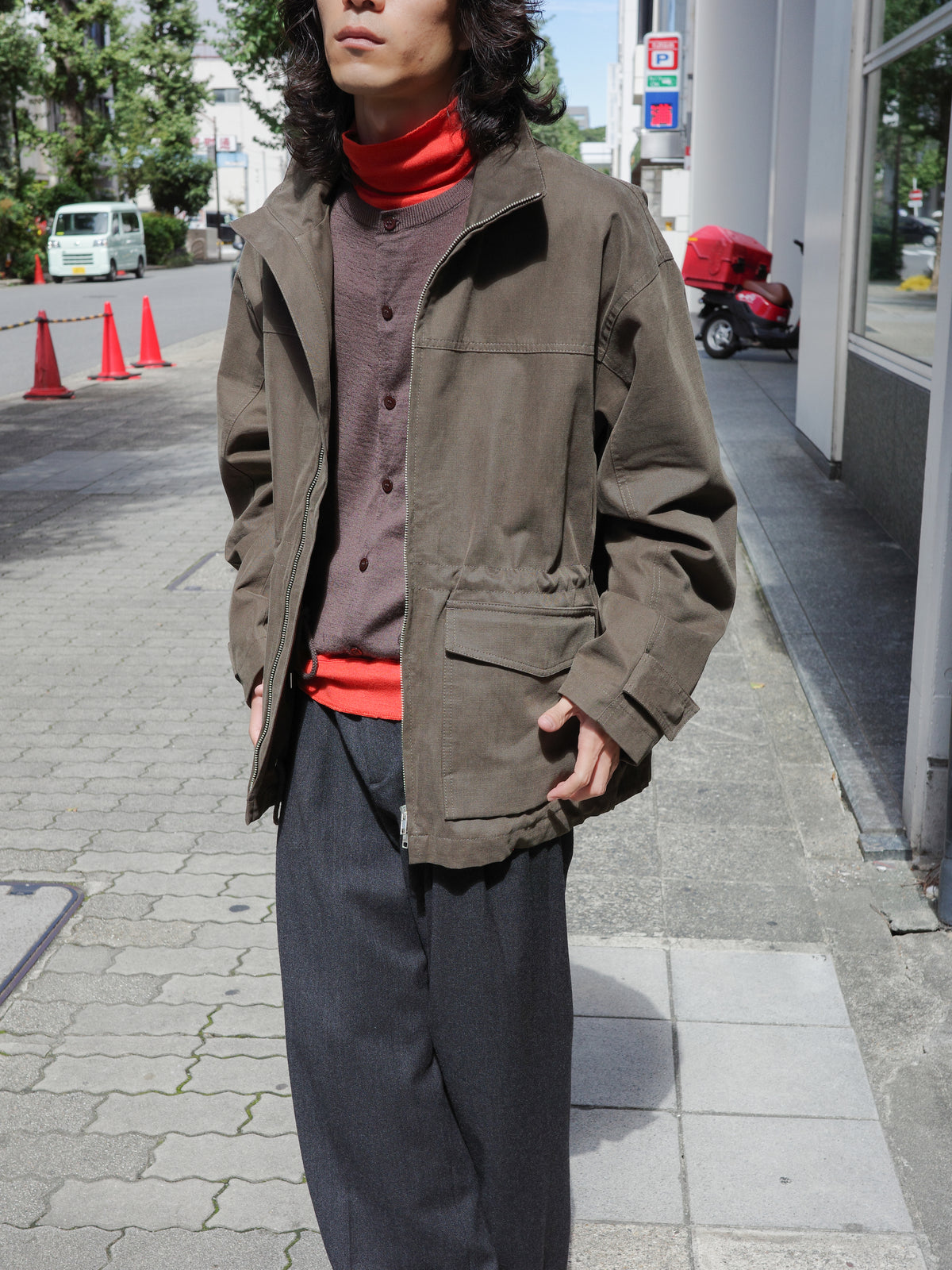 ISSUETHINGS イシューシングス type127  127-c-00 GREEN BLACK グリーン ブラック チェック コットン リヨセル シャツ 26AW 愛知県 名古屋 丸の内 ユニセックス セレクトショップ THIRD PLACE サードプレイス