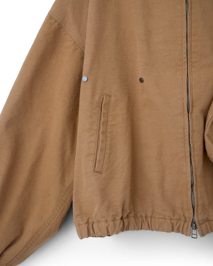 refomed "KINCHAKU DUCK HOODIE (RENGA)"