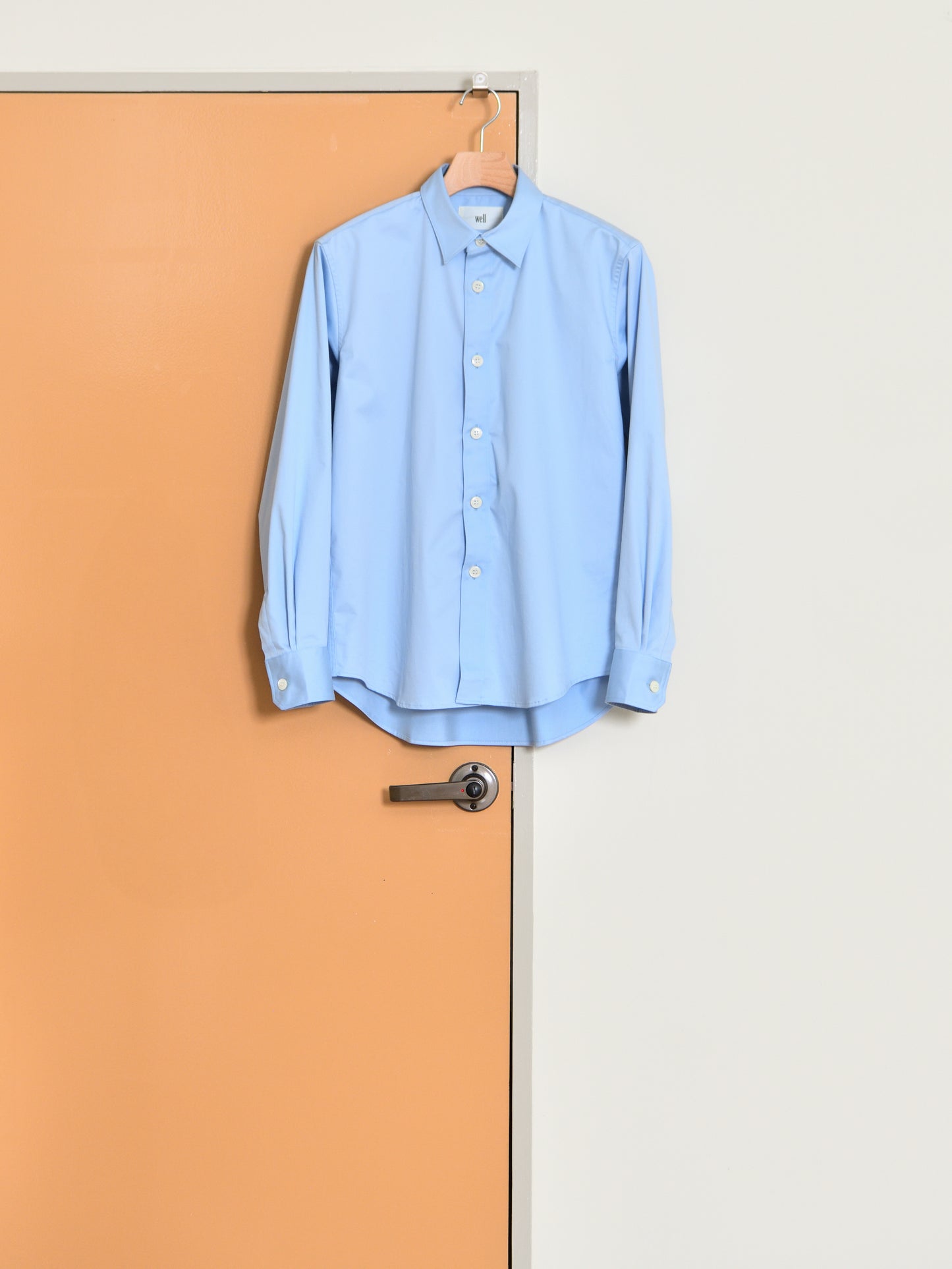 WELL ウェル WT26XX04 BLUE ブルー サックス シャツ Shirt 26AW 愛知県 名古屋 丸の内 セレクトショップ THIRD PLACE サードプレイス