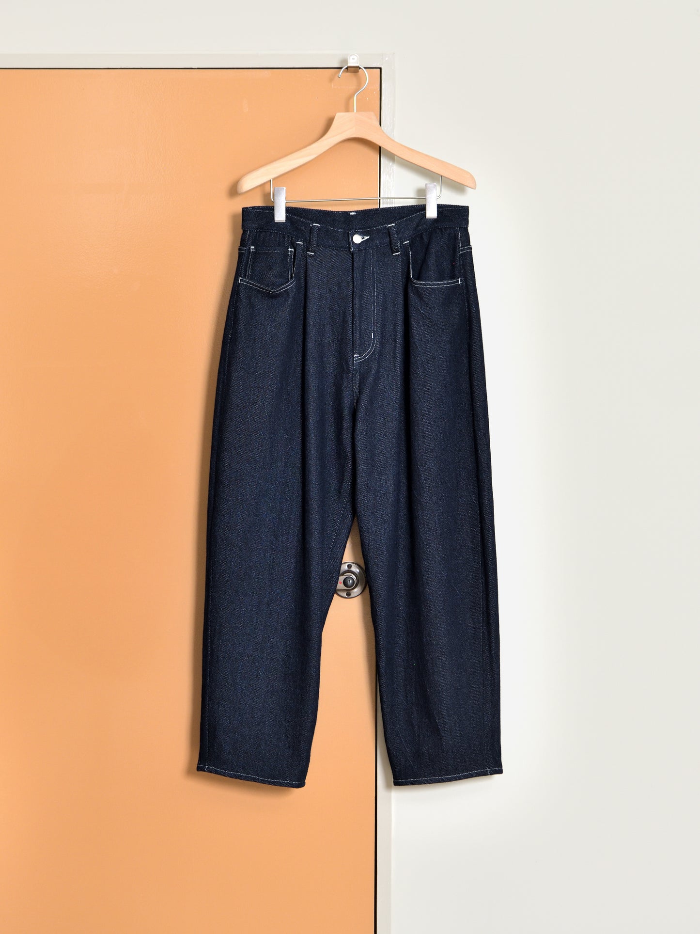 WELCOME-RAIN for THIRD PLACE "5Pocket Denim (ONE WASH)" 別注 デニム アイボリー BLACK ブラック インディゴ INDIGO ONE WASH 新色 ウェルカムレイン日本 名古屋 丸の内 セレクトショップ THIRD PLACE サードプレイス 春夏秋冬