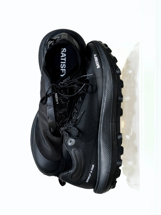SATISFY サティスファイ THE ROCKER 40002-02000 ランシュー スニーカー JETBLACK ジェットブラック ブラック 通販 愛知県 名古屋 丸の内 セレクトショップ THIRD PLACE サードプレイス