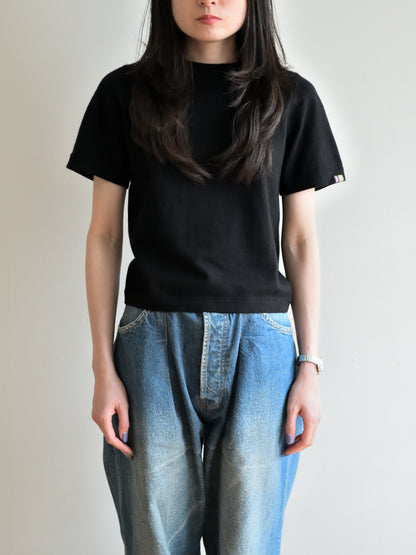 extreme cashmere エクストリームカシミヤ tina n.267 RAVEN ブラック カシミヤ コットン ユニセックス オランダ 26SS 日本取り扱い 名古屋 丸の内 セレクトショップ THIRD PLACE サードプレイス